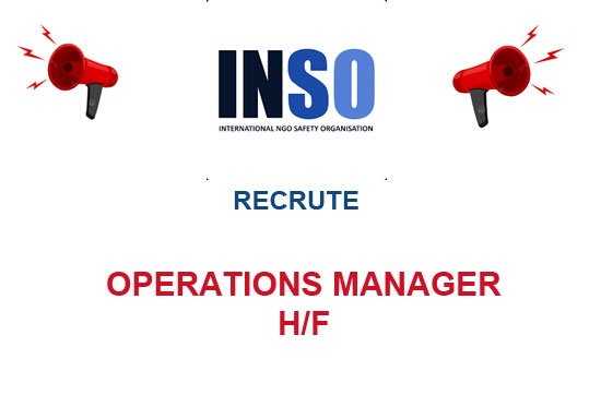 INSO RECRUTE OPERATIONS MANAGER H/F