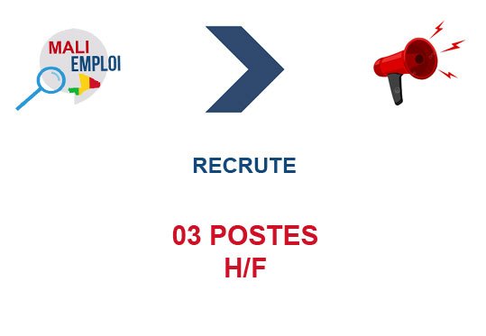COMPUTECH MALI RECRUTE 03 POSTES H/F