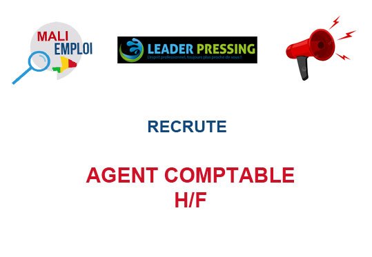 LEADER PRESSING RECRUTE AGENT COMPTABLE H/F