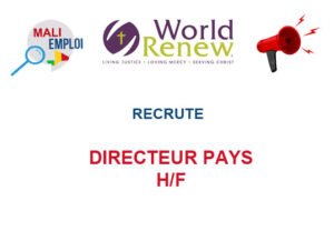 WORLD RENEW RECRUTE DIRECTEUR PAYS H/F