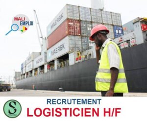 SYNCORE. SARL RECRUTE LOGISTICIEN H/F