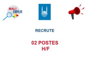 ISLAMIC RELIEF RECRUTE 02 POSTES H/F