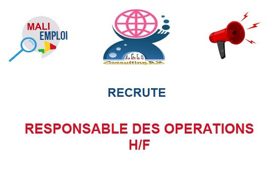 ADIS CONSULTING RECRUTE RESPONSABLE DES OPERATIONS H/F