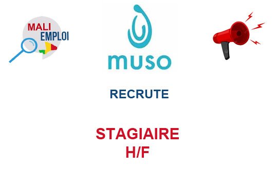 MUSO HEALTH RECRUTE STAGIAIRE H/F