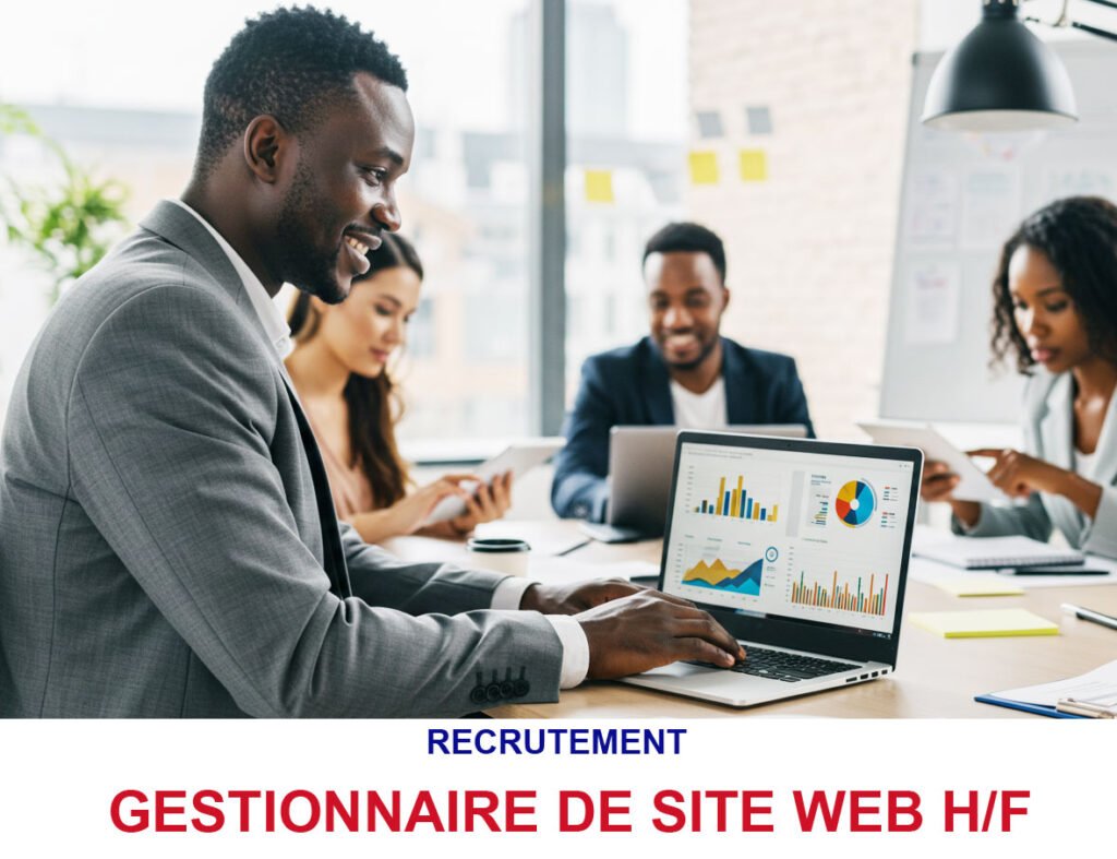 ANAADII.COM RECRUTE GESTIONNAIRE DE SITE WEB H/F