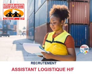 AMCP-SP/ALIMA RECRUTE ASSISTANT LOGISTIQUE H/F