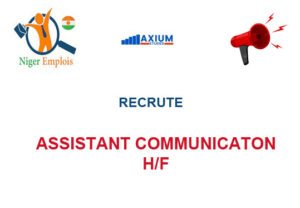 AXIUM ETUDES RECRUTE ASSISTANT COMMUNICATON H/F ASCOM