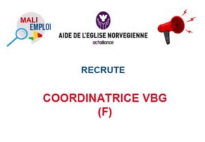 AEN RECRUTE COORDINATRICE VBG H/F COO