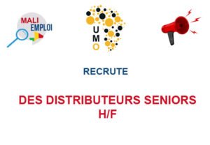 UMO RECRUTE DES DISTRIBUTEURS SENIORS H/F DES-DIS