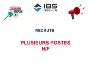 IBS GROUP RECRUTE PLUSIEURS POSTES H/F PLPOS