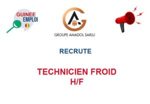GROUPE AMADOL RECRUTE TECHNICIEN FROID H/F TECHFROID