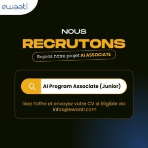 EWAATI RECRUTE AI PROGRAM ASSOCIATE (JUNIOR) H/H 1763987725977