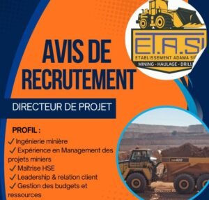 ETASI RECRUTE DIRECTEUR DE PROJET H/F 1764097281699