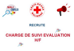 CROIX ROUGE MALIENNE RECRUTE CHARGE DE SUIVI EVALUATION H/F CHAMEAL