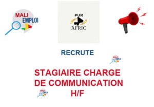 PURAFRIC RECRUTE STAGIAIRE CHARGE DE COMMUNICATION H/F PURAFR