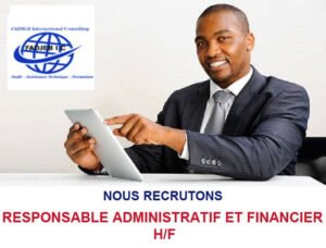 FADJEB RECRUTE RESPONSABLE ADMINISTRATIF ET FINANCIER H/F RAF