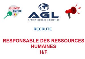 AGL RECRUTE RESPONSABL DES RESSOURCES HUMAINES H/F RESRH