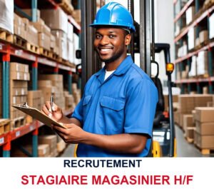 ANPE RECRUTE STAGIAIRE MAGASINIER H/F STGMAS