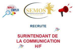 SEMOS RECRUTE SURINTENDANT DE LA COMMUNICATION H/F SURCOM