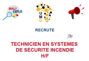 UMO RECRUTE TECHNICIEN EN SYSTEMES DE SECURITE INCENDIE H/F TECHSYS