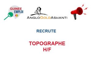 ANGLOGOLD ASHANTI RECRUTE TOPOGRAPHE H/F TOPO