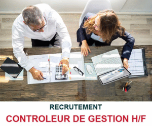 AEMS SARL RECRUTE CONTROLEUR DE GESTION H/F image