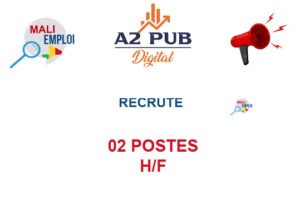 AZ PUB DIGITAL RECRUTE 02 POSTES H/F 02A2PU