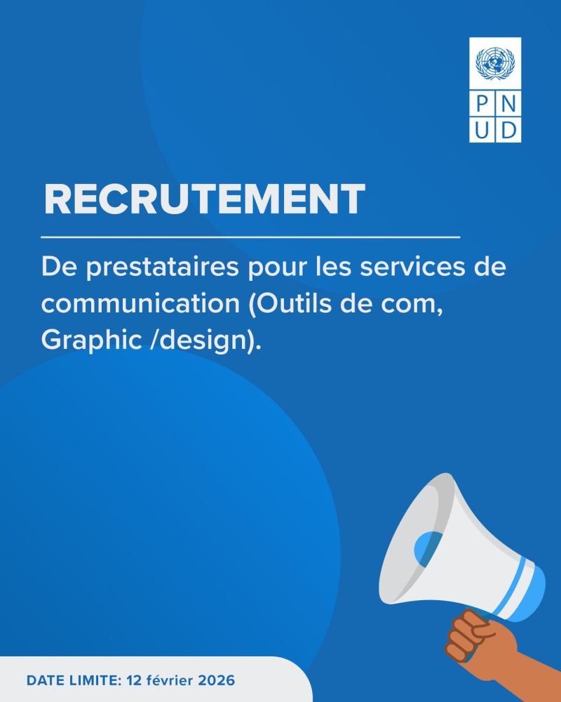 PNUD MALI RECRUTE DES PRESTATAIRES H/F