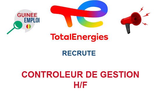 TOTAL ENERGIES RECRUTE CONTROLEUR DE GESTION H/F
