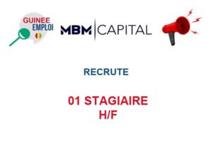 MBM CAPITAL RECRUTE STAGIAIRE H/F