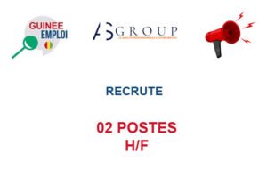 AS GROUP RECRUTE 02 POSTES H/F 02-ASG