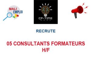 CF TIMES RECRUTE 05 CONSULTANTS FORMATEURS H/F 05-CONSF