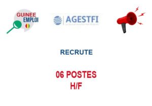 AGESTFI RECRUTE 06 POSTES H/F