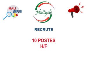 JIBICYLE RECRUTE 10 POSTES H/F