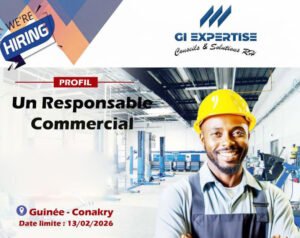 GI EXPERTISE RECRUTE RESPONSABLE COMMERCIAL H/F
