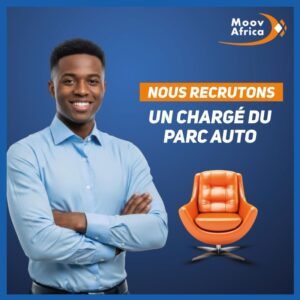 MOOV AFRICA COTE D'IVOIRE RECUTE CHARGE DU PARC AUTO H/F