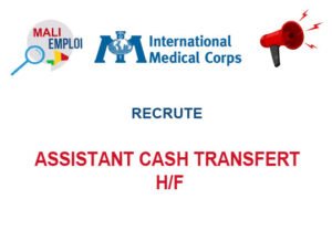 IMC RECRUTE ASSISTANT CASH TRANSFERT H/F IMC RECRUTE ASSISTANT CASH TRANSFERT H/F
