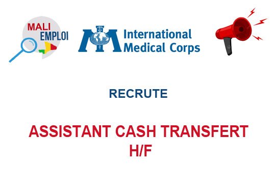 IMC RECRUTE ASSISTANT CASH TRANSFERT H/F