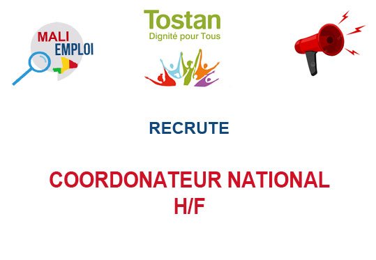TOSTANT RECRUTE COORDONATEUR NATIONAL H/F