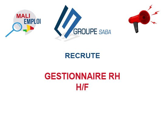 GROUPE SABA RECRUTE GESTIONNAIRE RH H/F