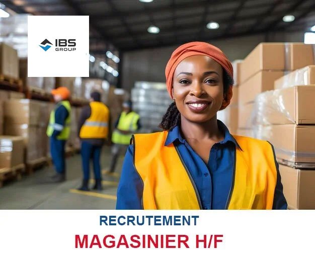 GROUPE IBS RECRUTE MAGASINIER H/F
