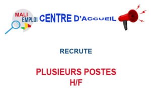 CENTRE D'ACCUEIL RECRUTE PLUSIEURS POSTES H/F PLPOS