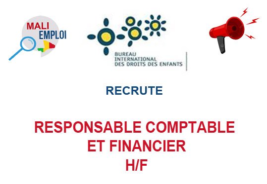 IBCR RECRUTE RESPONSABLE COMPTABLE ET FINANCIER H/F