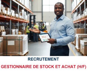 MAHNE INDUSTRIES RECRUTE GESTIONNAIRE DE STOCK ET ACHAT H/F MAHNE INDUSTRIES RECRUTE GESTIONNAIRE DE STOCK ET ACHAT H/F