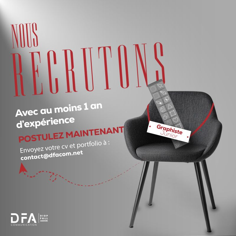 DFA COMMUNICATION RECRUTE GRAPHISTE JUNIOR H/F