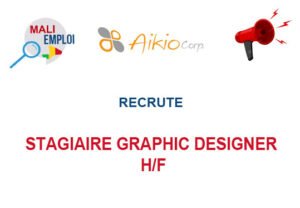 AIKO RECRUTE STAGIAIRE GRAPHIC DESIGNER H/F