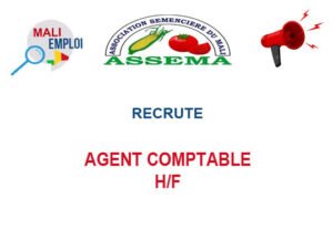 ASSEMA MALI RECRUTE AGENT COMPTABLE H/F