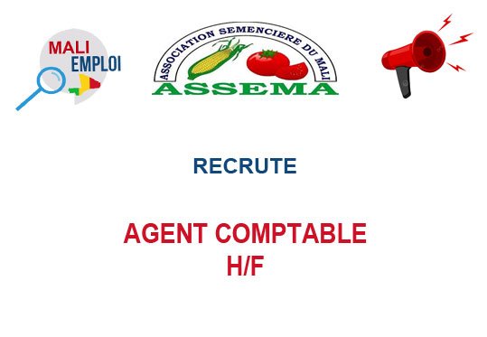 ASSEMA MALI RECRUTE AGENT COMPTABLE H/F