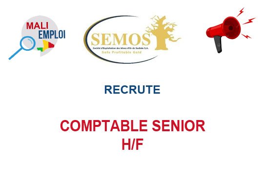 SEMOS RECRUTE COMPTABLE SENIOR H/F