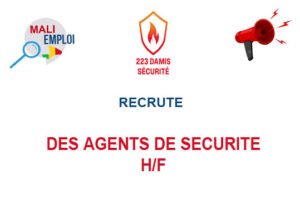 223 DAMIS SECURITE RECRUTE DES AGENTS DE SECURITE H/F DES-AGSTE
